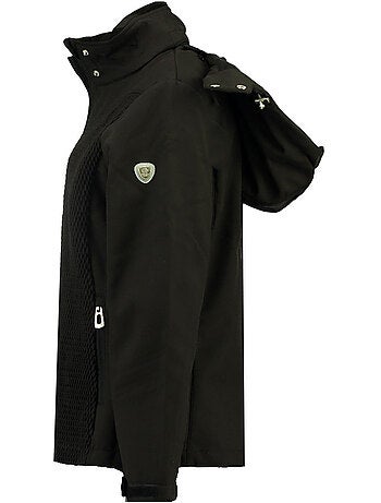 Chaqueta softshell con capucha forrada de polar turna – canadian peak