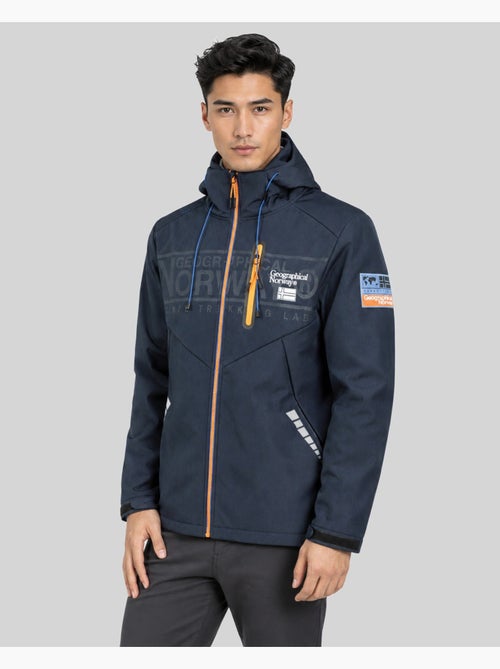 Chaqueta softshell con capucha raoul – geographical norway - Kiabi