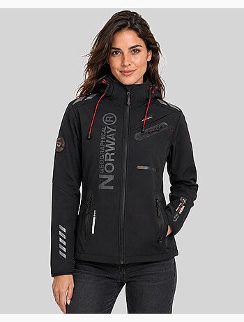 Chaqueta softshell con capucha reine – geographical norway