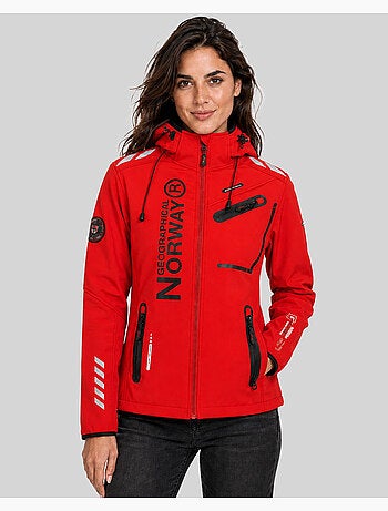 Chaqueta softshell con capucha reine – geographical norway
