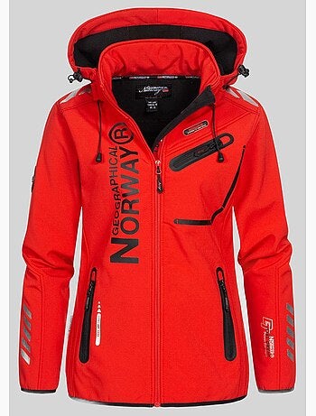 Chaqueta softshell con capucha reine – geographical norway