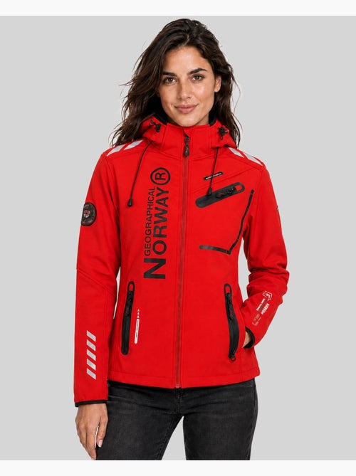 Chaqueta softshell con capucha reine – geographical norway - Kiabi Chaqueta softshell con capucha reine – geographical norway - Kiabi