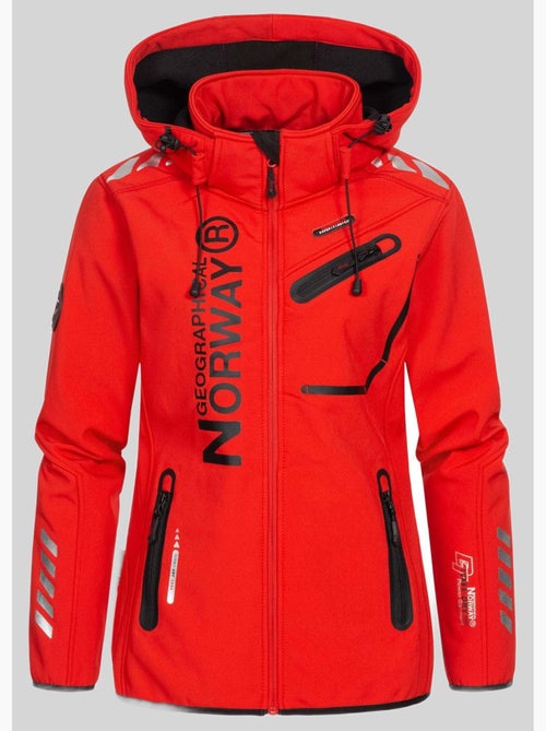 Chaqueta softshell con capucha reine – geographical norway - Kiabi Chaqueta softshell con capucha reine – geographical norway - Kiabi