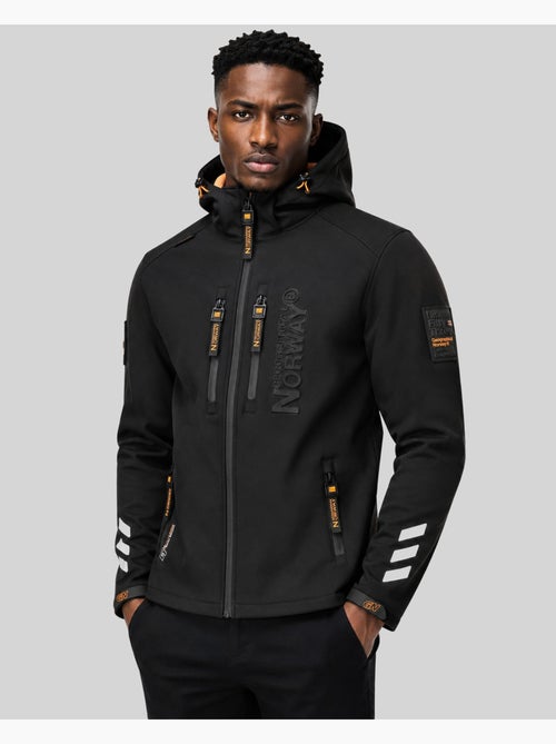 Chaqueta softshell con capucha richywood – geographical norway - Kiabi