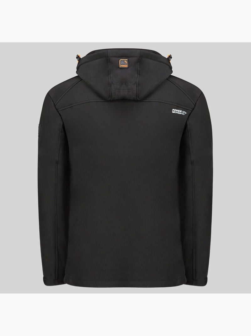 Chaqueta softshell con capucha richywood – geographical norway Negro - Kiabi