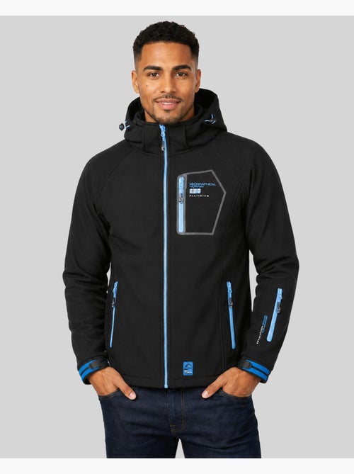Chaqueta softshell con capucha riziere – geographical norway - Kiabi