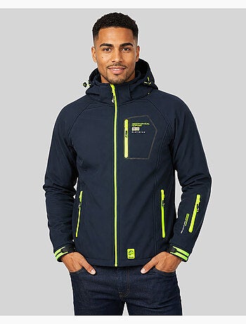 Chaqueta softshell con capucha riziere – geographical norway