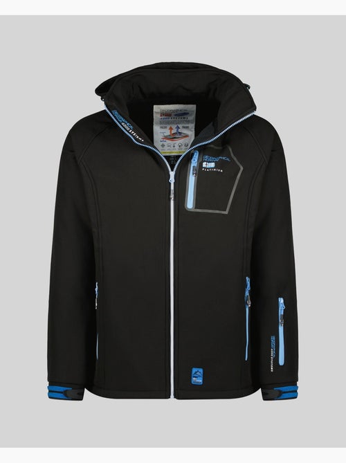 Chaqueta softshell con capucha riziere – geographical norway - Kiabi