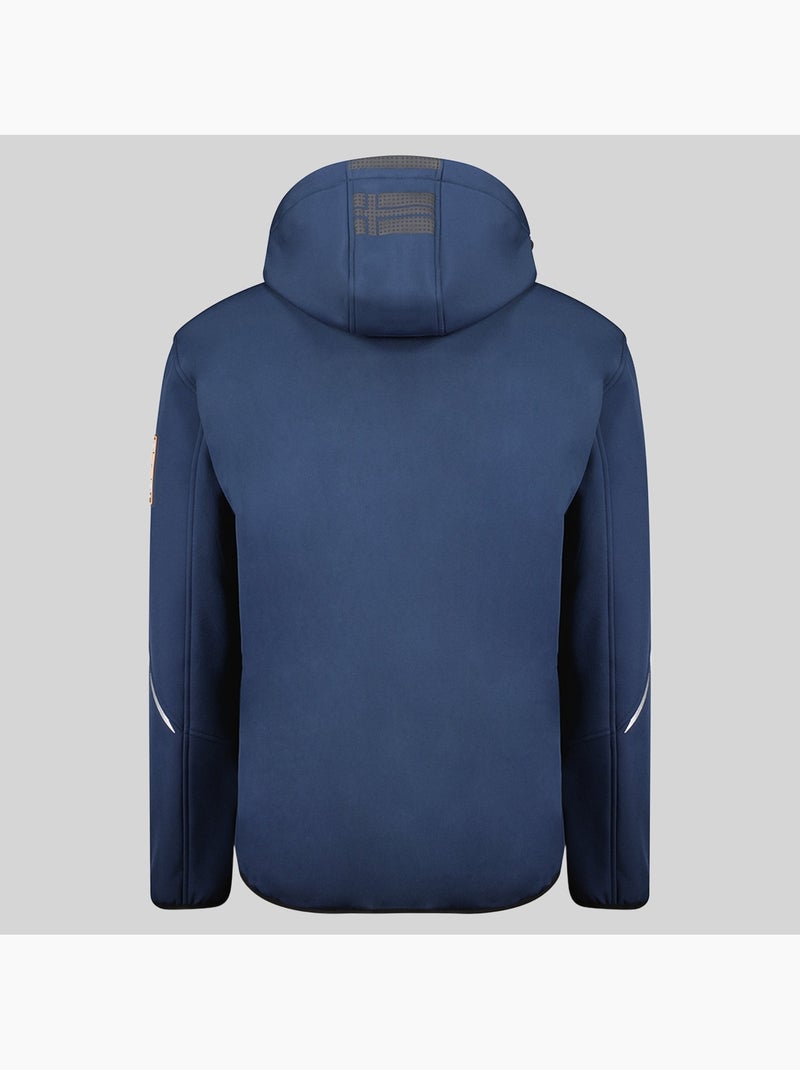 Chaqueta softshell con capucha robin – geographical norway Azul marino - Kiabi