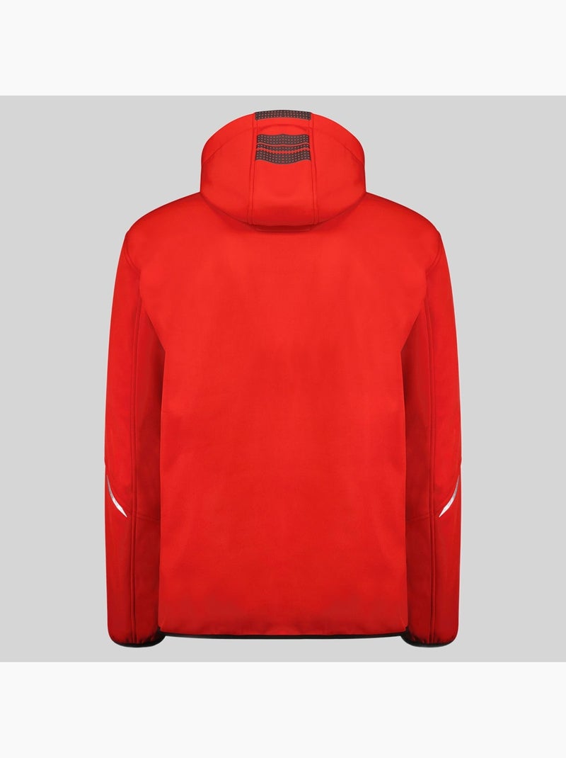 Chaqueta softshell con capucha robin – geographical norway Rojo - Kiabi