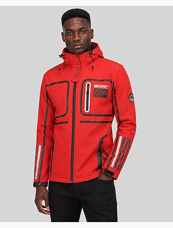 Chaqueta softshell con capucha romano – geographical norway