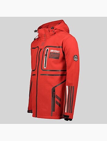 Chaqueta softshell con capucha romano – geographical norway