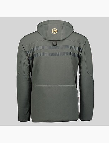 Chaqueta softshell con capucha royaute dark – geographical norway