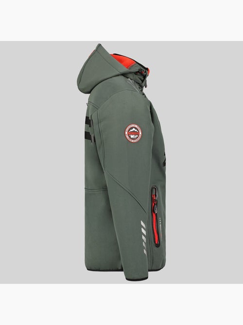 Chaqueta softshell con capucha royaute dark – geographical norway - Kiabi Chaqueta softshell con capucha royaute dark – geographical norway - Kiabi
