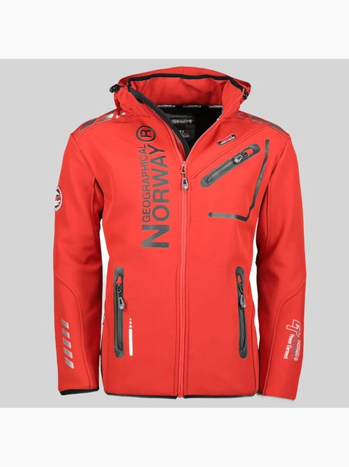 Chaqueta softshell con capucha royaute – geographical norway - Kiabi