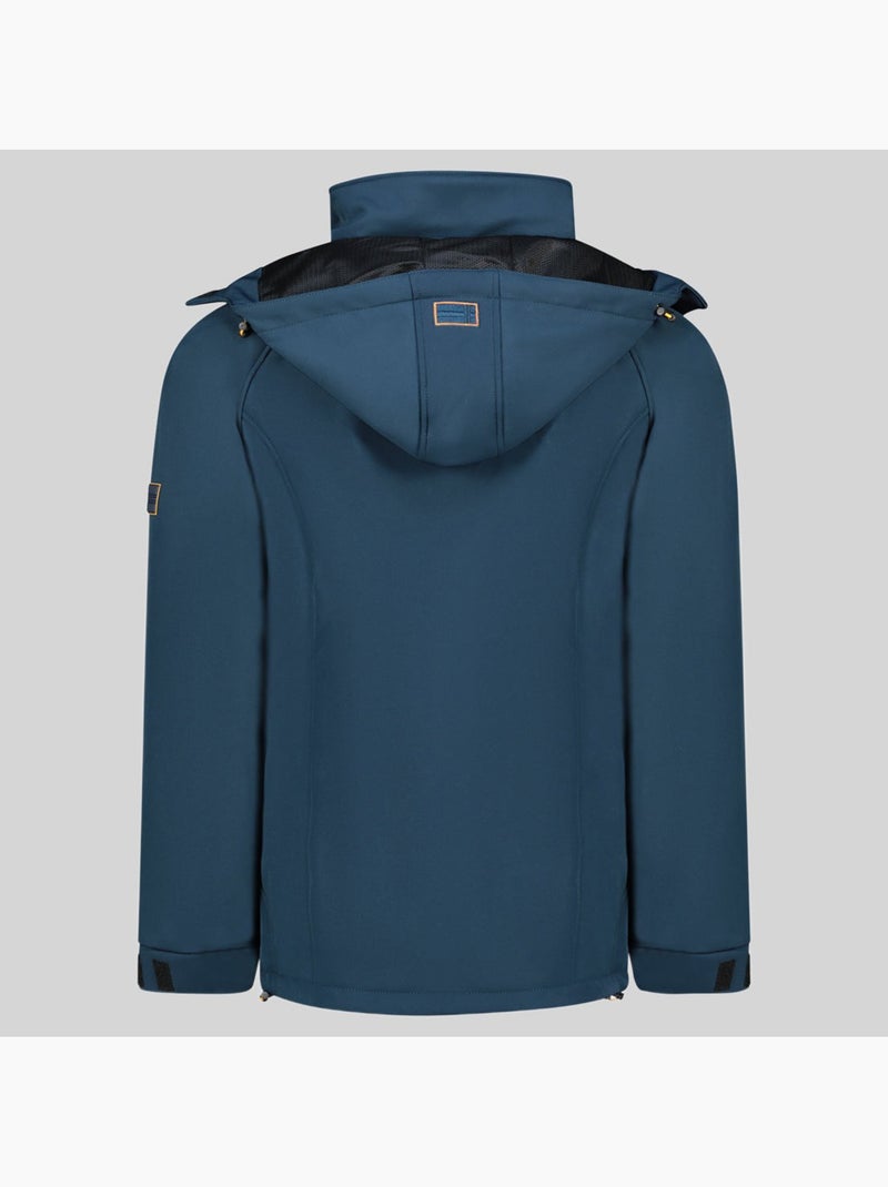Chaqueta softshell con capucha tabim – geographical norway Azul marino - Kiabi