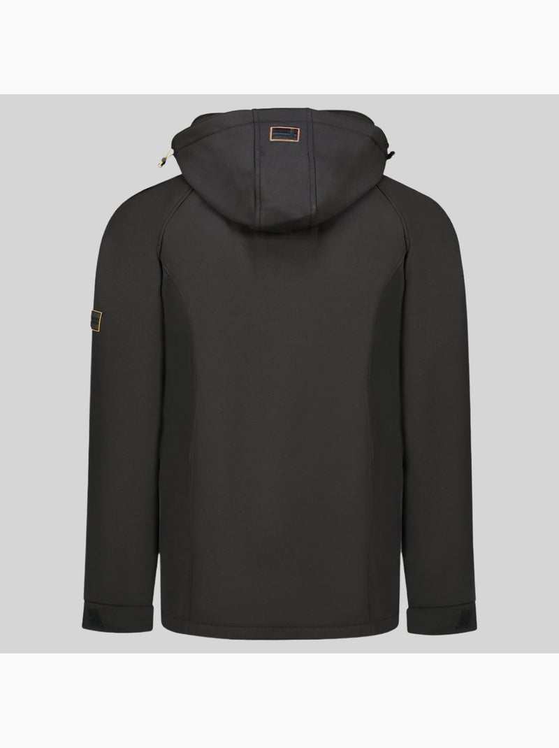 Chaqueta softshell con capucha tabim – geographical norway Negro - Kiabi