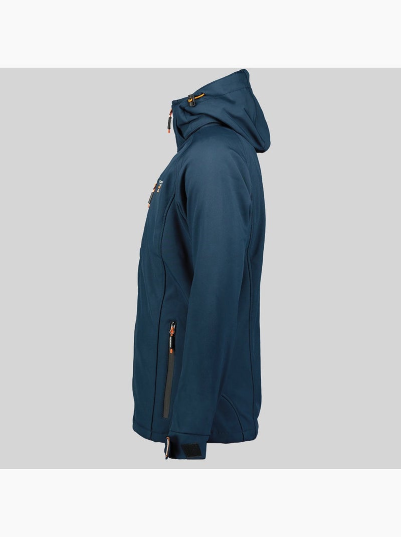 Chaqueta softshell con capucha taboo – geographical norway Azul marino - Kiabi