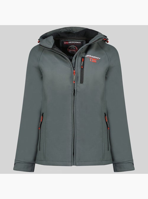 Chaqueta softshell con capucha tacer – geographical norway - Kiabi