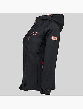 Chaqueta softshell con capucha tacer – geographical norway