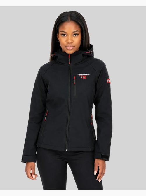 Chaqueta softshell con capucha tacer – geographical norway - Kiabi Chaqueta softshell con capucha tacer – geographical norway - Kiabi