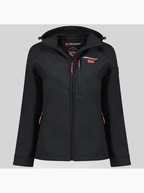 Chaqueta softshell con capucha tacer – geographical norway - Kiabi Chaqueta softshell con capucha tacer – geographical norway - Kiabi
