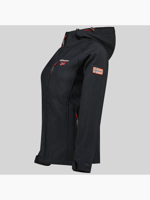 Chaqueta softshell con capucha tacer – geographical norway - Kiabi Chaqueta softshell con capucha tacer – geographical norway - Kiabi