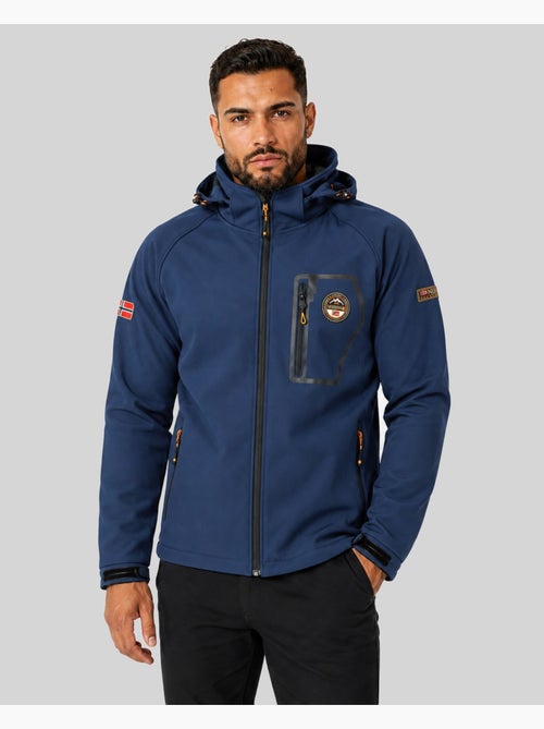 Chaqueta softshell con capucha takable – geographical norway - Kiabi