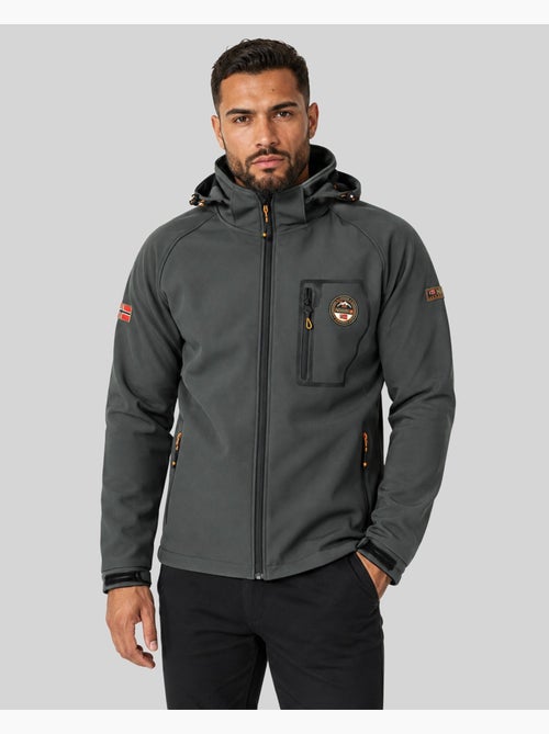 Chaqueta softshell con capucha takable – geographical norway - Kiabi