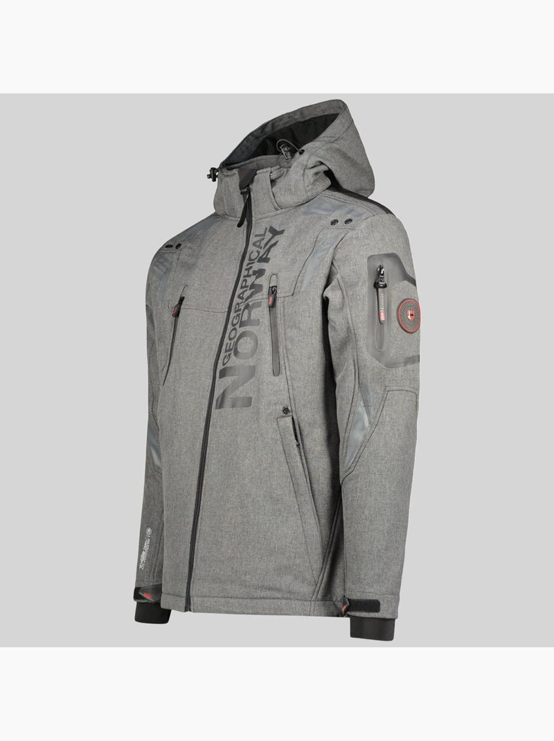 Chaqueta softshell con capucha talentueux – geographical norway Azul marino - Kiabi