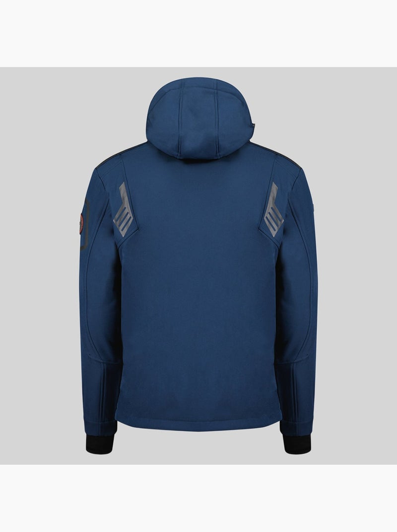 Chaqueta softshell con capucha talentueux – geographical norway Azul marino - Kiabi