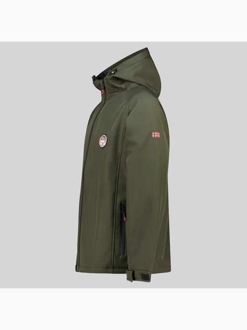 Chaqueta softshell con capucha tamigobadge – geographical norway - Kiabi