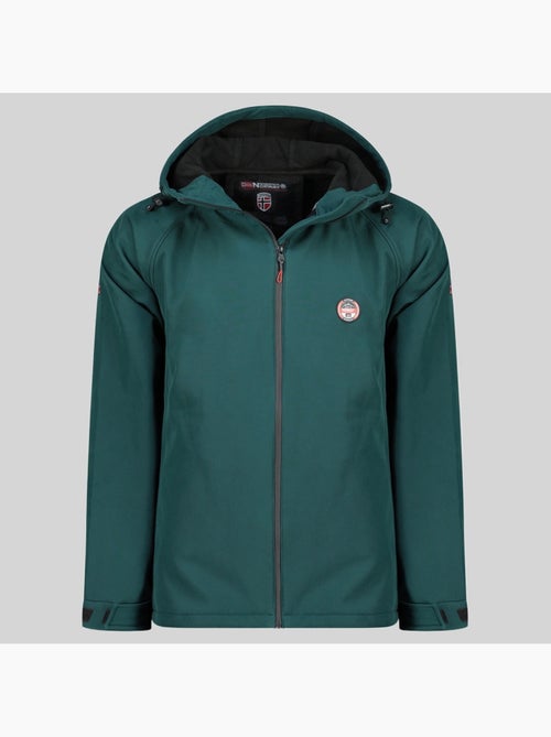 Chaqueta softshell con capucha tamigobadge – geographical norway - Kiabi
