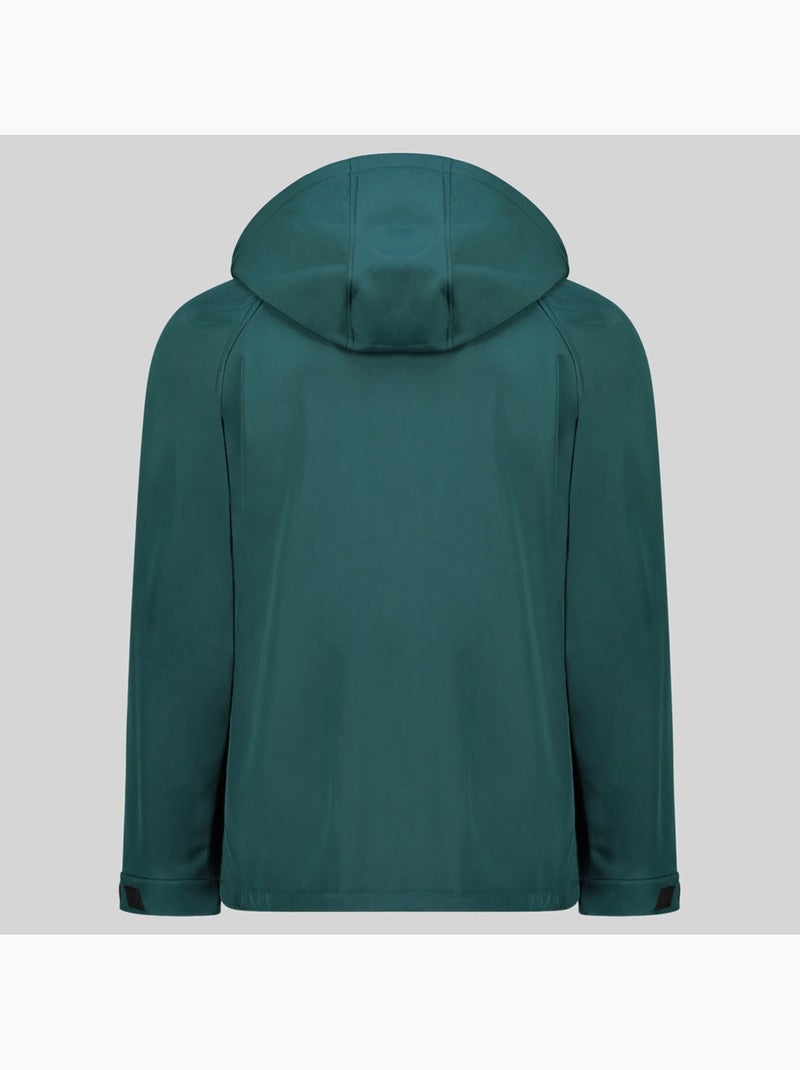 Chaqueta softshell con capucha tamigobadge – geographical norway Verde oscuro - Kiabi