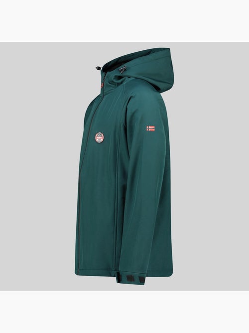 Chaqueta softshell con capucha tamigobadge – geographical norway - Kiabi