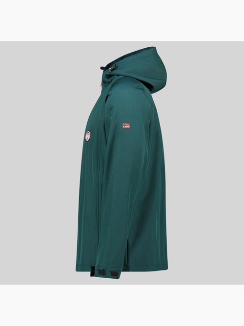 Chaqueta softshell con capucha tamigobadge – geographical norway - Kiabi