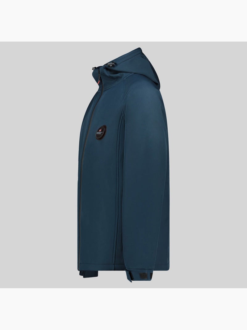 Chaqueta softshell con capucha tamigoglass – geographical norway Azul marino - Kiabi
