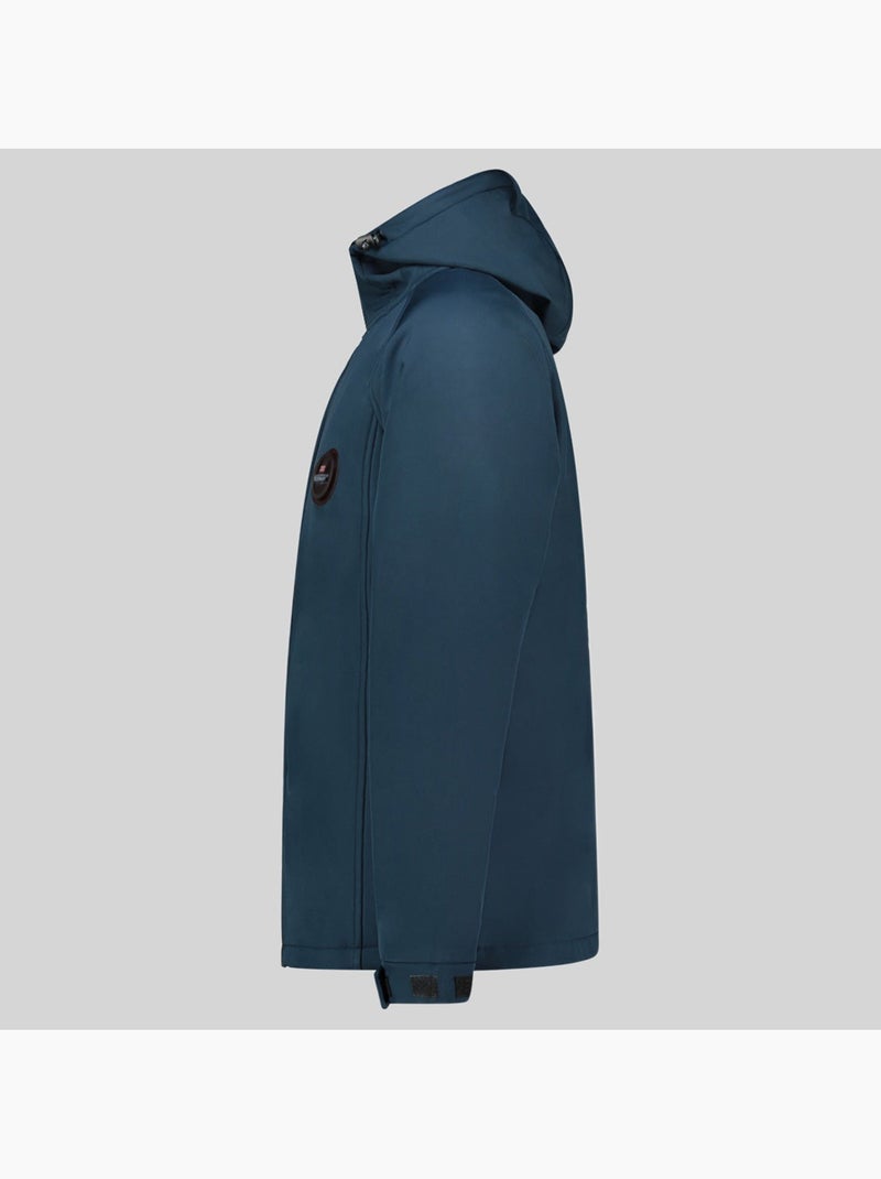 Chaqueta softshell con capucha tamigoglass – geographical norway Azul marino - Kiabi