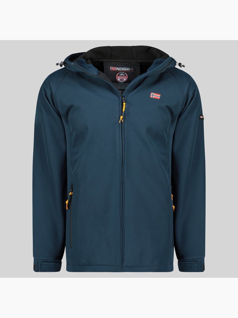 Chaqueta softshell con capucha tamigolor – geographical norway Azul marino - Kiabi