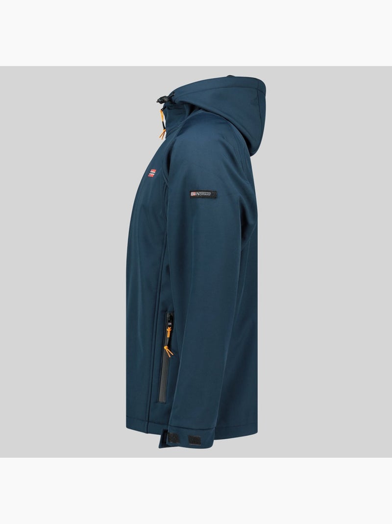 Chaqueta softshell con capucha tamigolor – geographical norway Azul marino - Kiabi