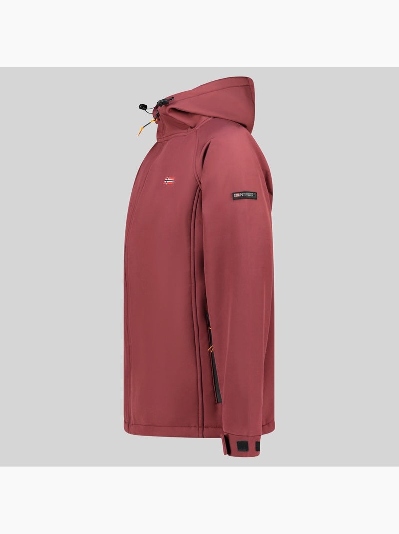 Chaqueta softshell con capucha tamigolor – geographical norway Burdeos - Kiabi