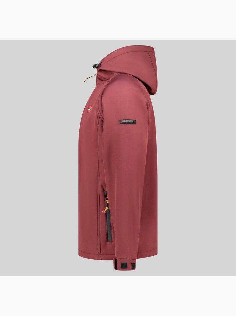 Chaqueta softshell con capucha tamigolor – geographical norway Burdeos - Kiabi