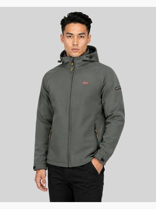 Chaqueta softshell con capucha tamigolor – geographical norway - Kiabi Chaqueta softshell con capucha tamigolor – geographical norway - Kiabi