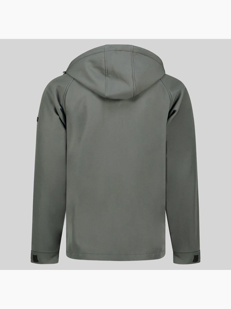 Chaqueta softshell con capucha tamigolor – geographical norway Gris oscuro - Kiabi