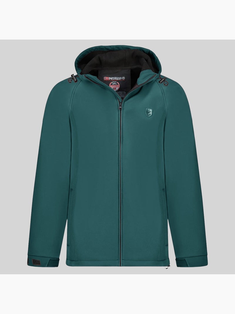 Chaqueta softshell con capucha tamigotal – geographical norway Verde oscuro - Kiabi