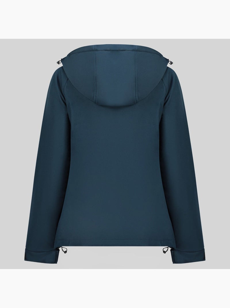 Chaqueta softshell con capucha tamilatal – geographical norway Azul marino - Kiabi