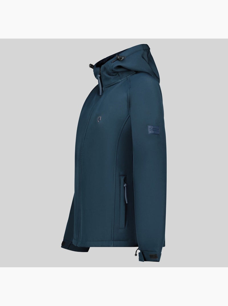 Chaqueta softshell con capucha tamilatal – geographical norway Azul marino - Kiabi