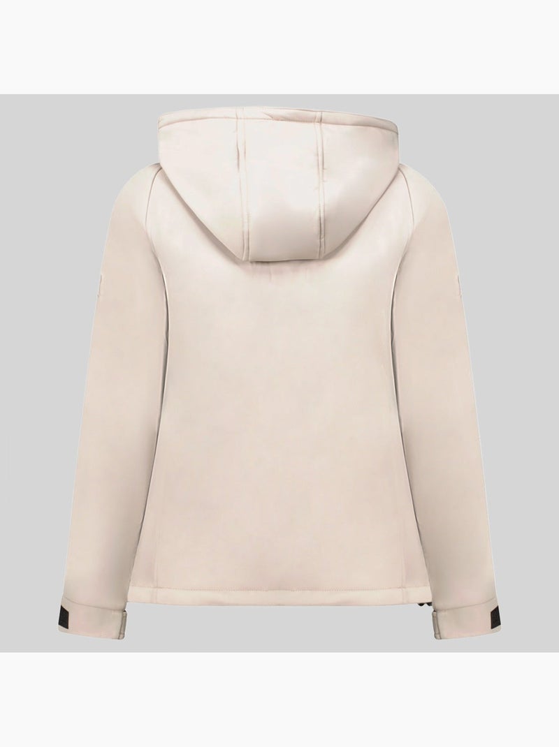 Chaqueta softshell con capucha tamilatal – geographical norway Beige - Kiabi