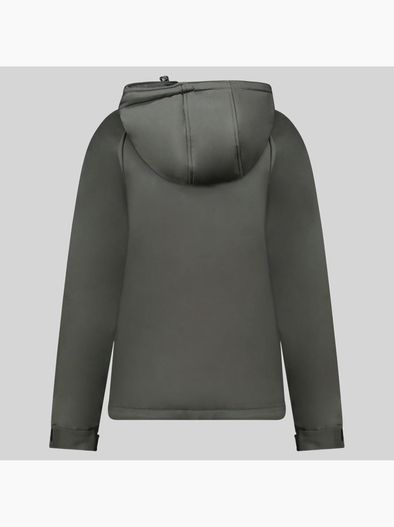 Chaqueta softshell con capucha tamilatal – geographical norway Gris oscuro - Kiabi