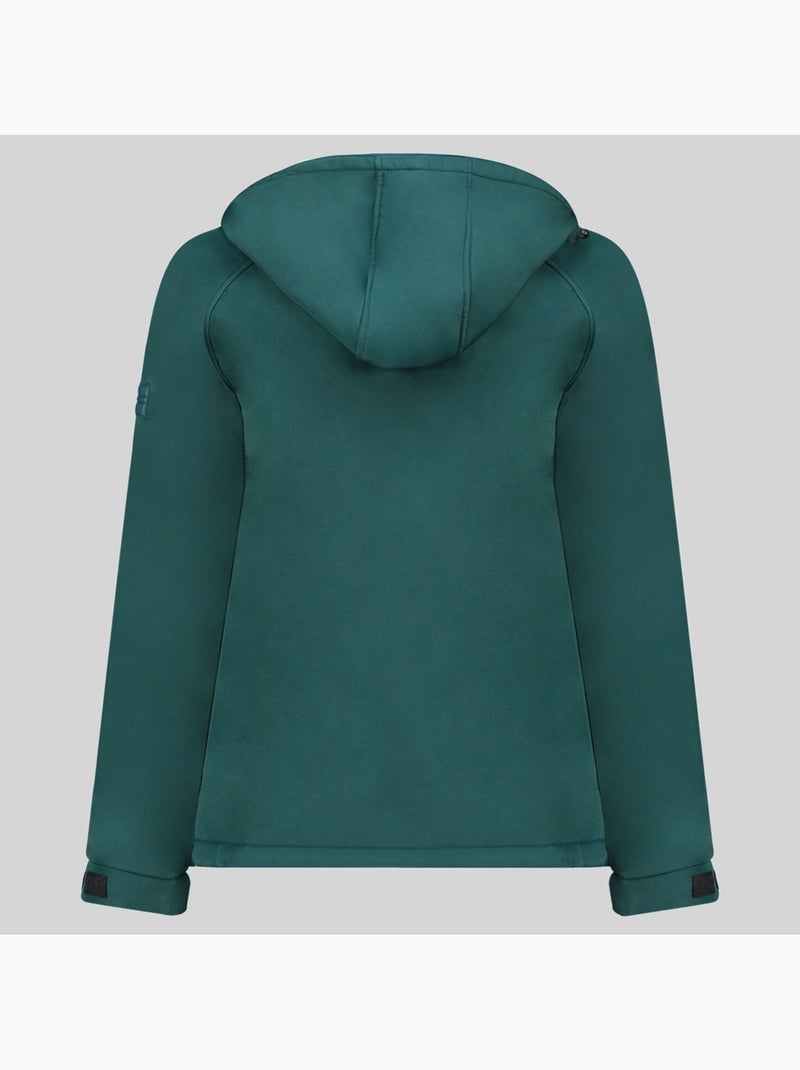 Chaqueta softshell con capucha tamilatal – geographical norway Verde abeto - Kiabi